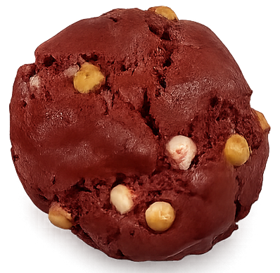 Red velvet flavored cookie